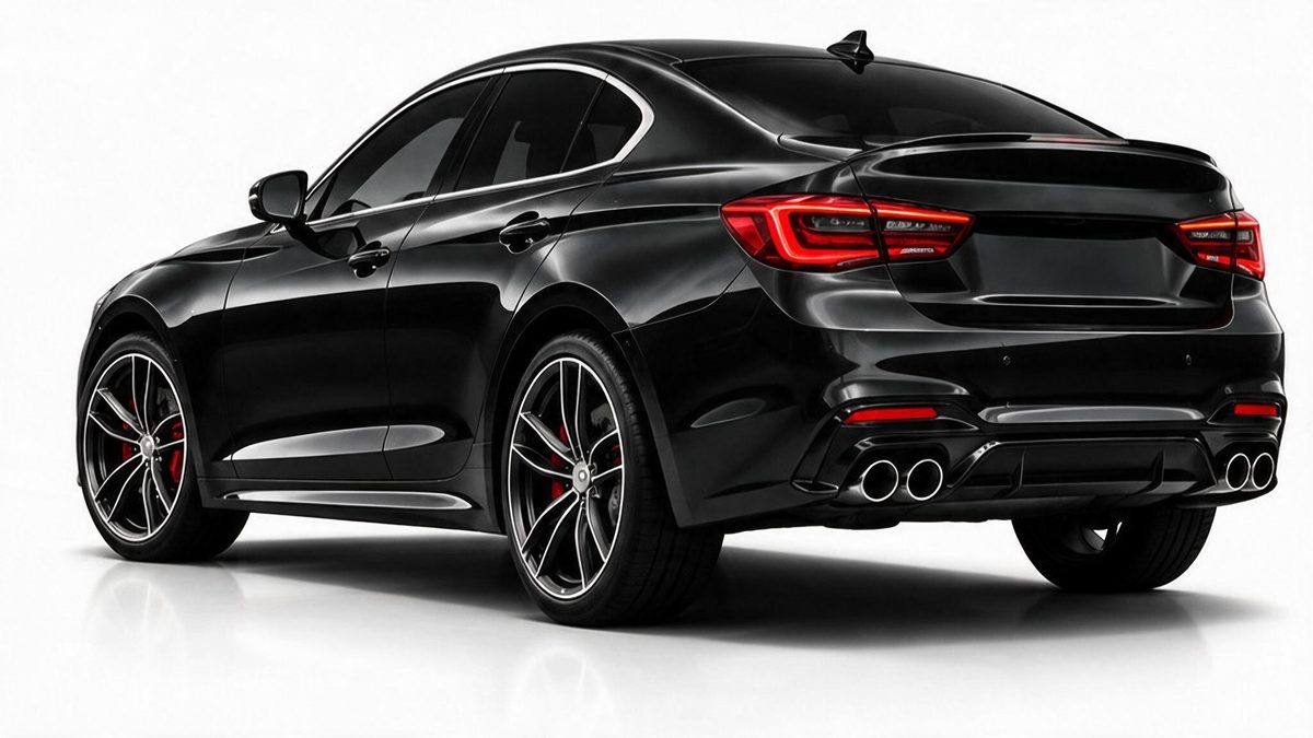 10SILE AUTO protected car, rear three-quarter view